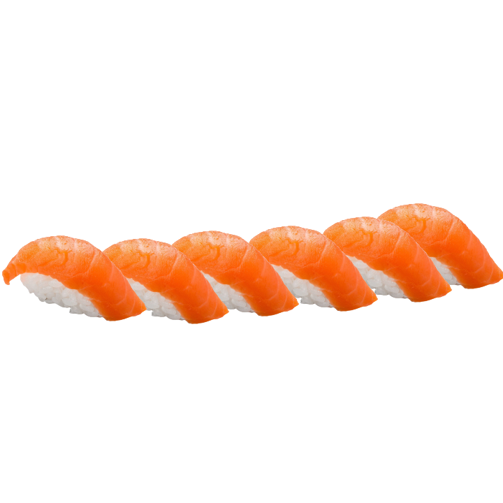 Salmon Nigiri 6 Piece