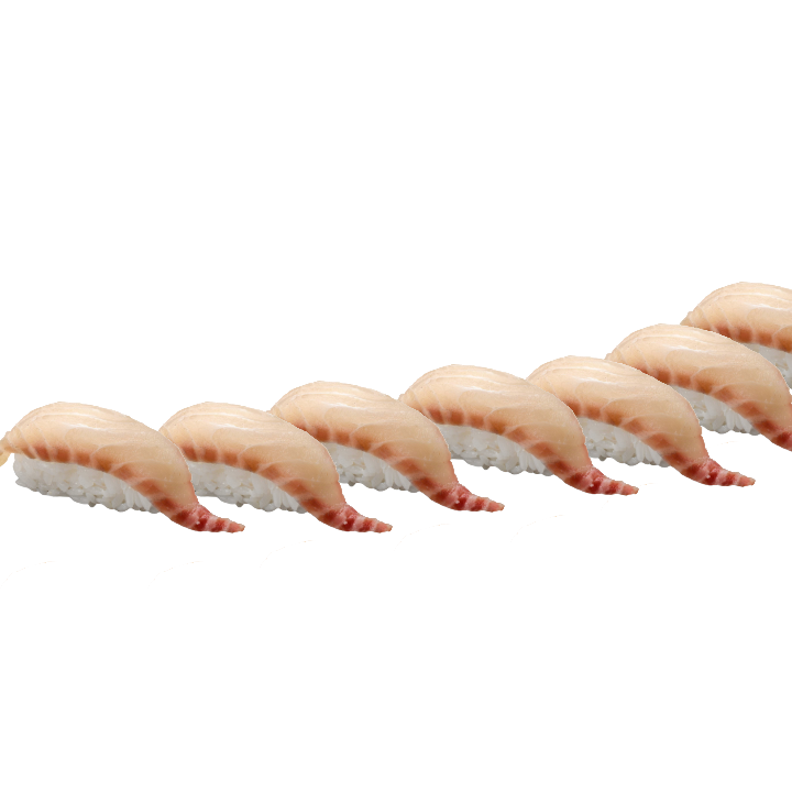 Hamachi Nigiri 6 Pcs