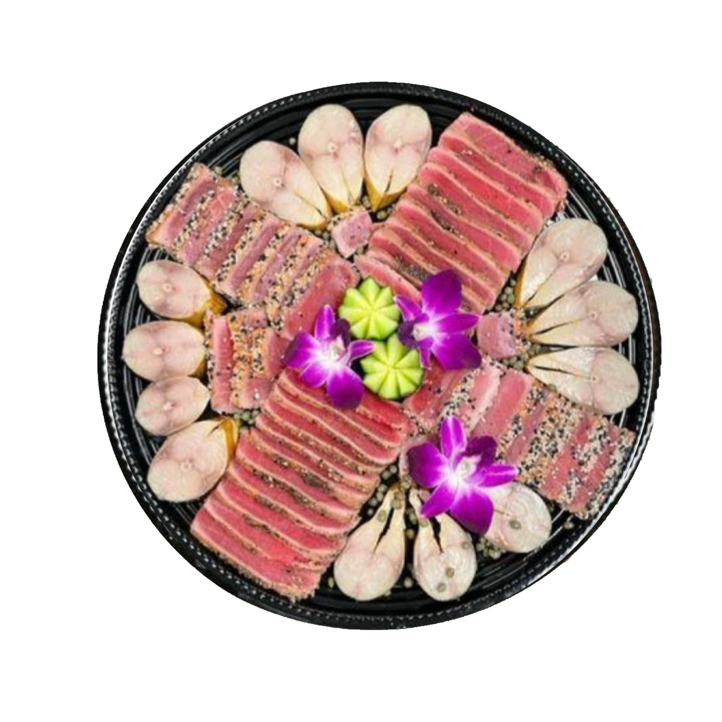 Seared Tuna with Smoked Mackerel Fish 16" Platter