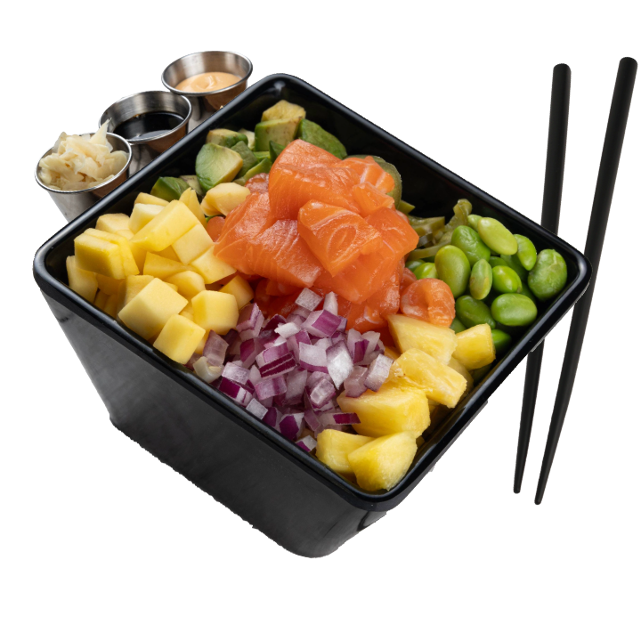 Salmon Poke Bowl | By Sushi Miami Beach