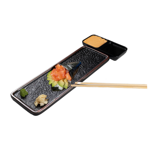#10 Salmon Sushi Hand Roll by Sushi Miami Beach