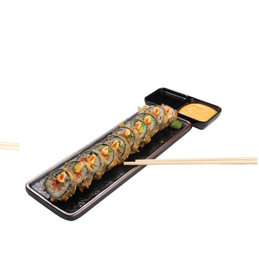 #23 Spicy Kani Tempura Sushi Roll by Sushi Miami Beach
