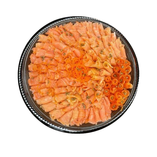 Nova Lox Smoked Salmon 16" platter