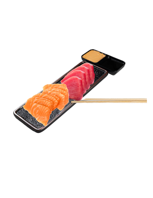 Sashimi Salmon & Tuna Serving Size 10 Pcs