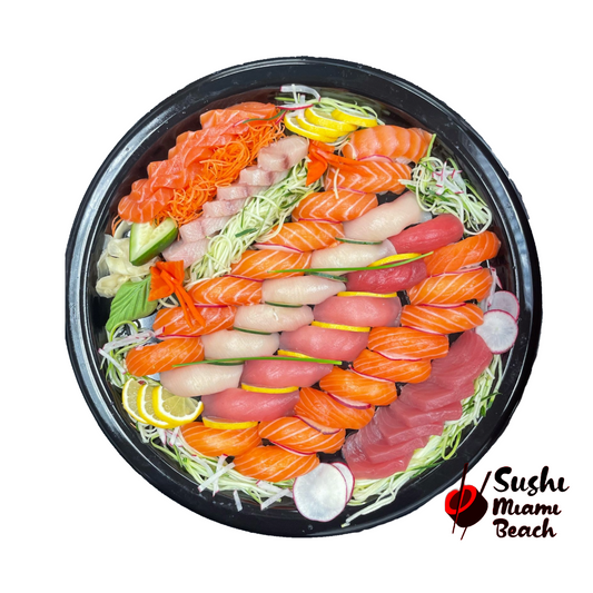 Mix Sashimi & Nigiri Platter | Tuna Salmon Hamachi | 36 -72 Piece