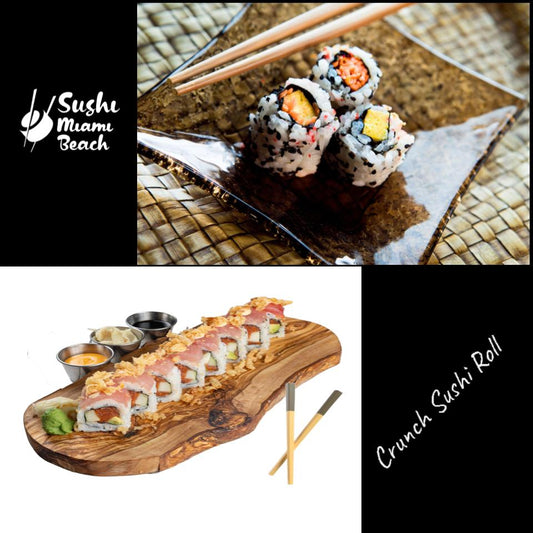 #16 Crunch Sushi Roll by Sushi Miami Beach
