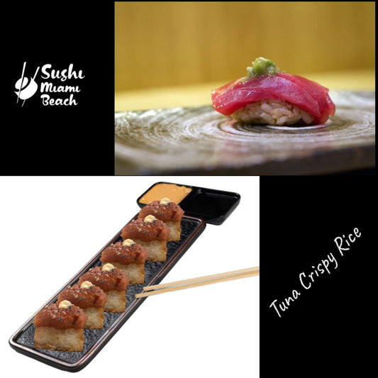 Crispy Rice Tuna 6 pcs