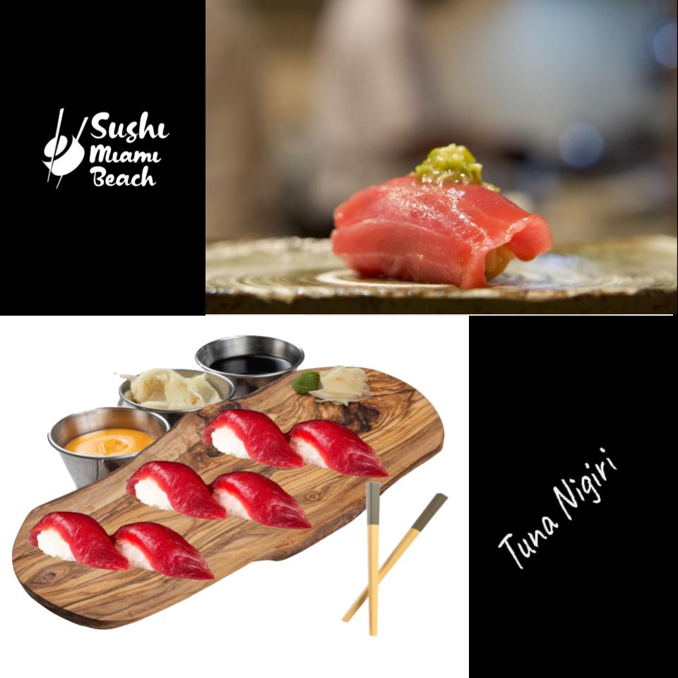 Tuna Nigiri 6 Piece