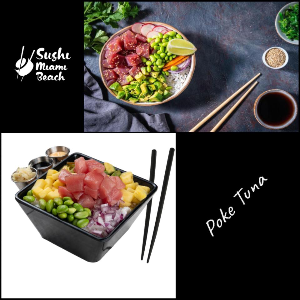 Tuna Poke Bowl | by Sushi Miami Beach