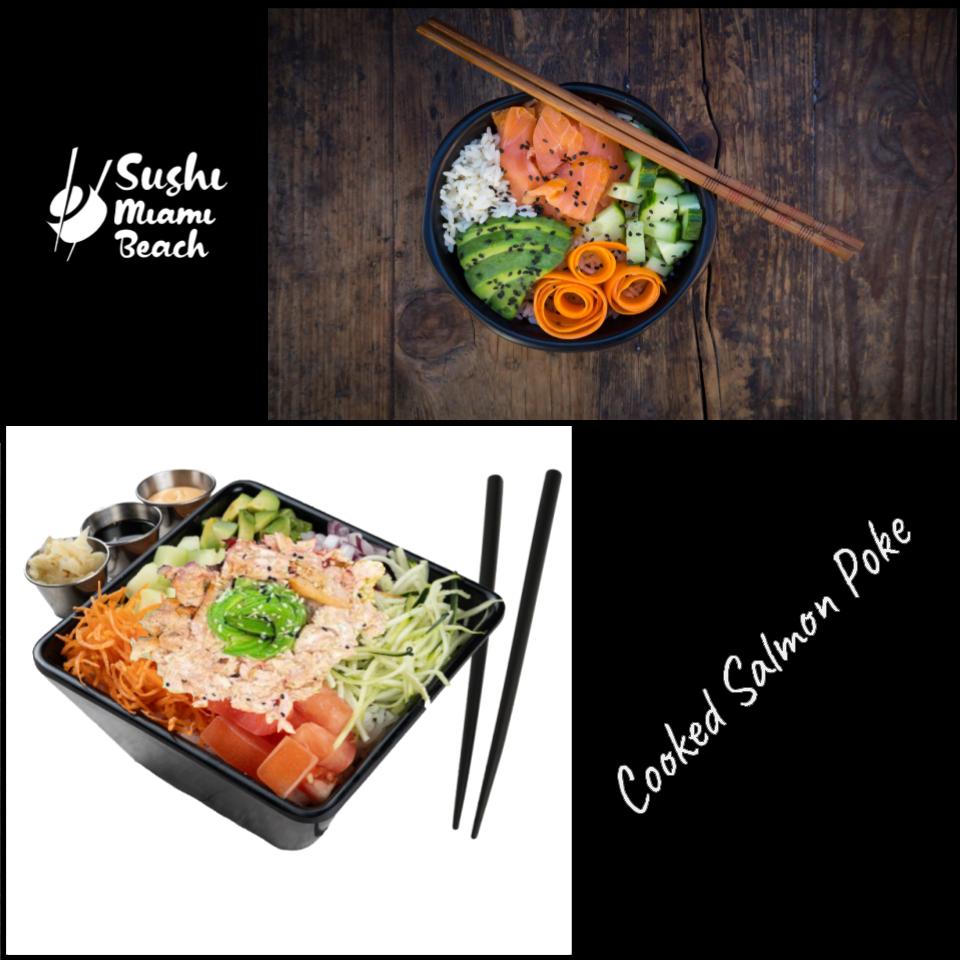 Salmon Poke Bowl | By Sushi Miami Beach