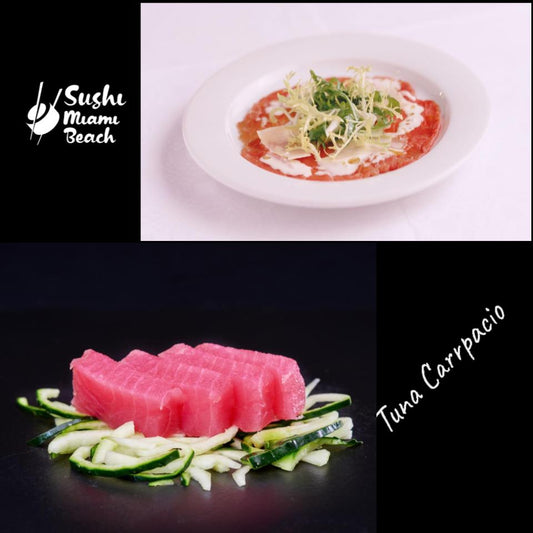 Tuna Carpaccio Platters 12" - 16"