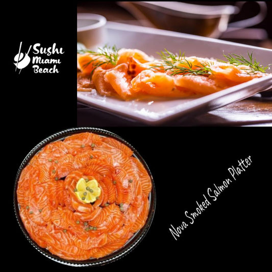 Smoked Salmon Thick Cut - 16" Platter