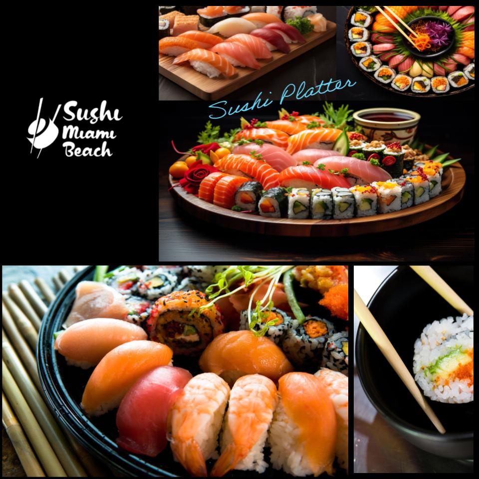 #10 Salmon Sushi Hand Roll by Sushi Miami Beach