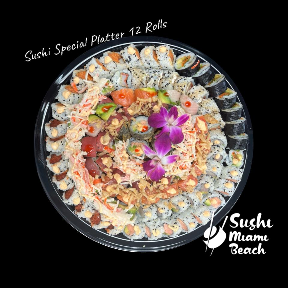 Sushi Special Platter 12 Rolls 96 pcs