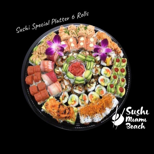 Sushi Special Platter-6 Rolls 48 pcs