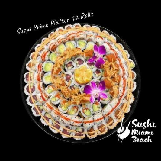 Sushi Prime Platter 12 rolls 96 pcs