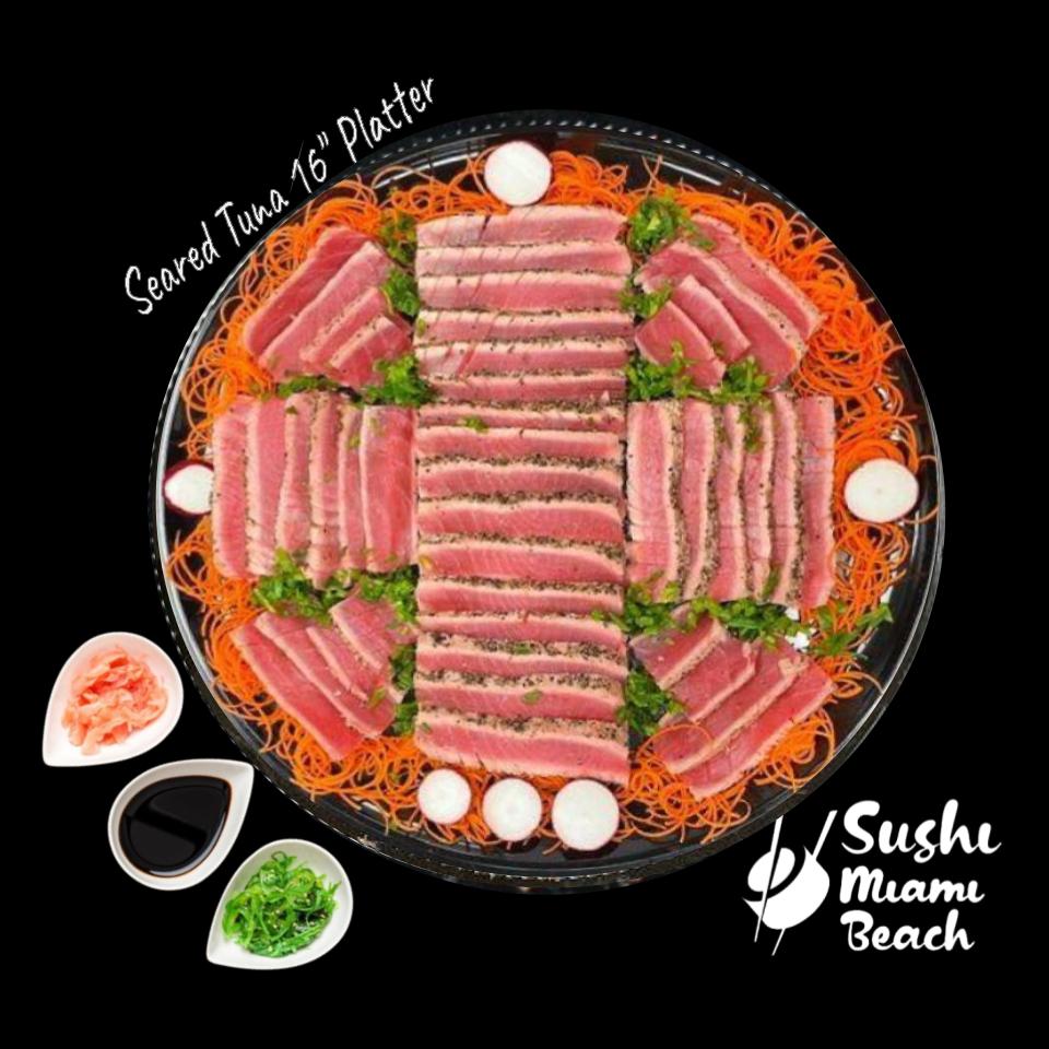 Seared Tuna Platters | 12"-16"