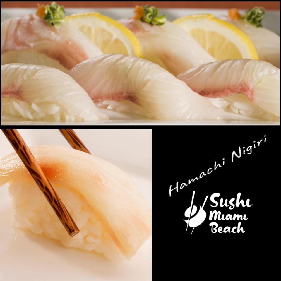 #10 Salmon Sushi Hand Roll by Sushi Miami Beach