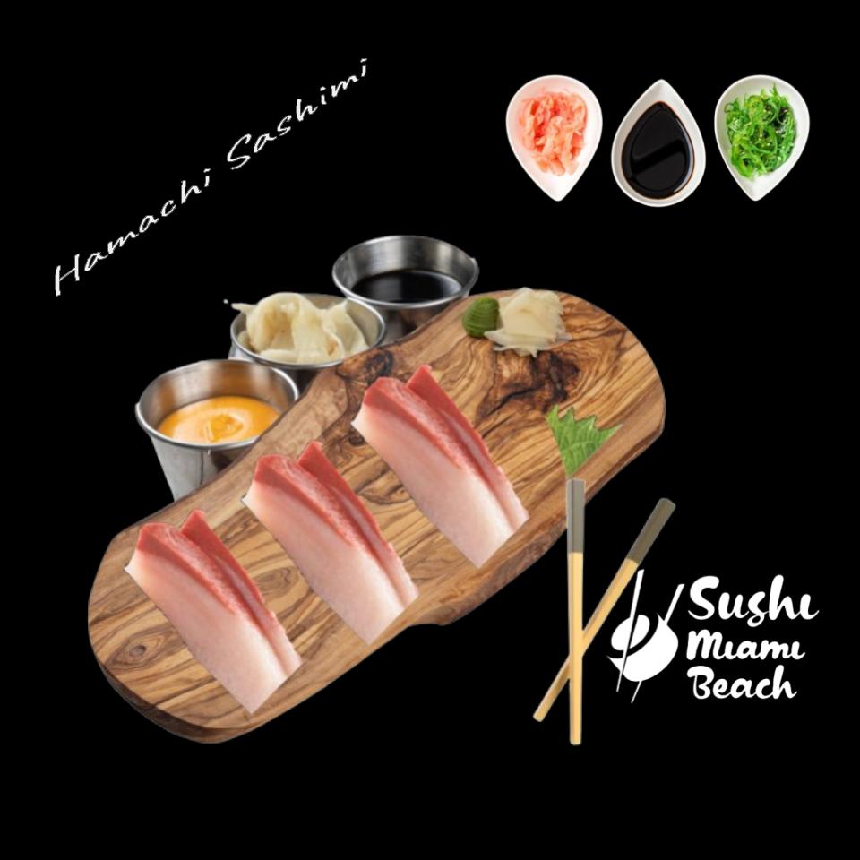#11 Cooked Salmon Sushi Roll by Sushi Miami Beach