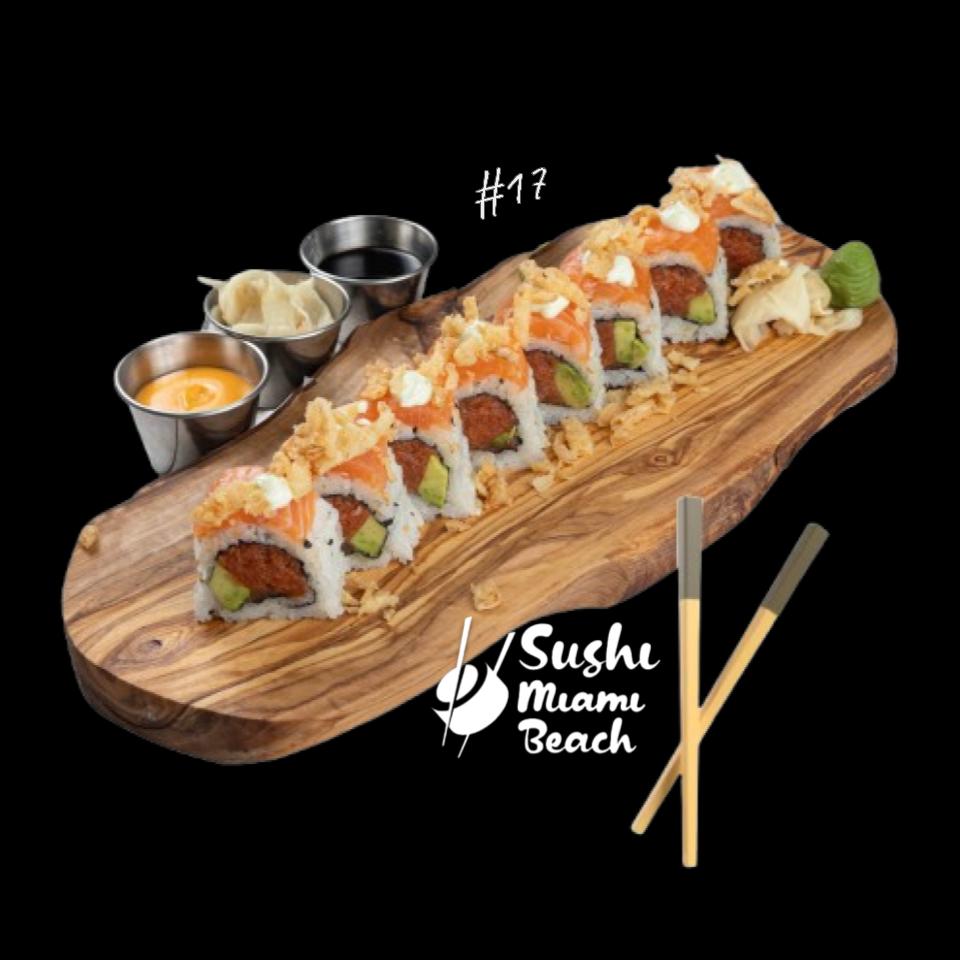 #17 Deluxe Sushi Roll by Sushi Miami Beach