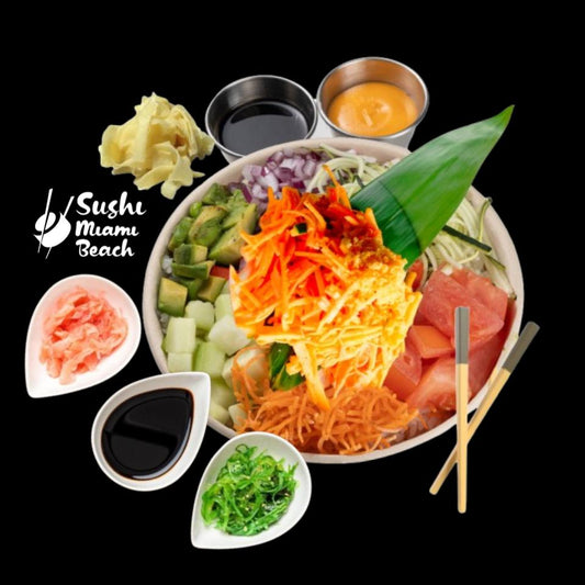 Kani Poke Bowl | by Sushi Miami Beach