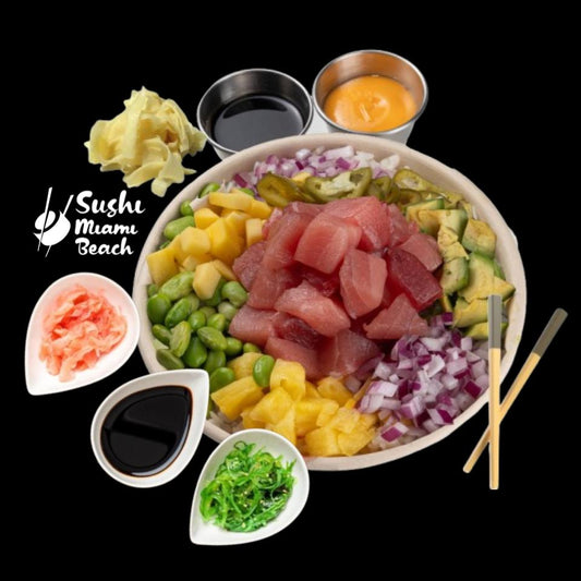 Tuna Poke Bowl | by Sushi Miami Beach