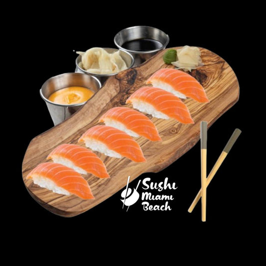 Salmon Nigiri 6 Piece