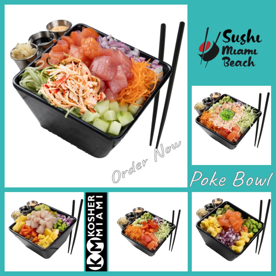 Salmon Poke Bowl | By Sushi Miami Beach