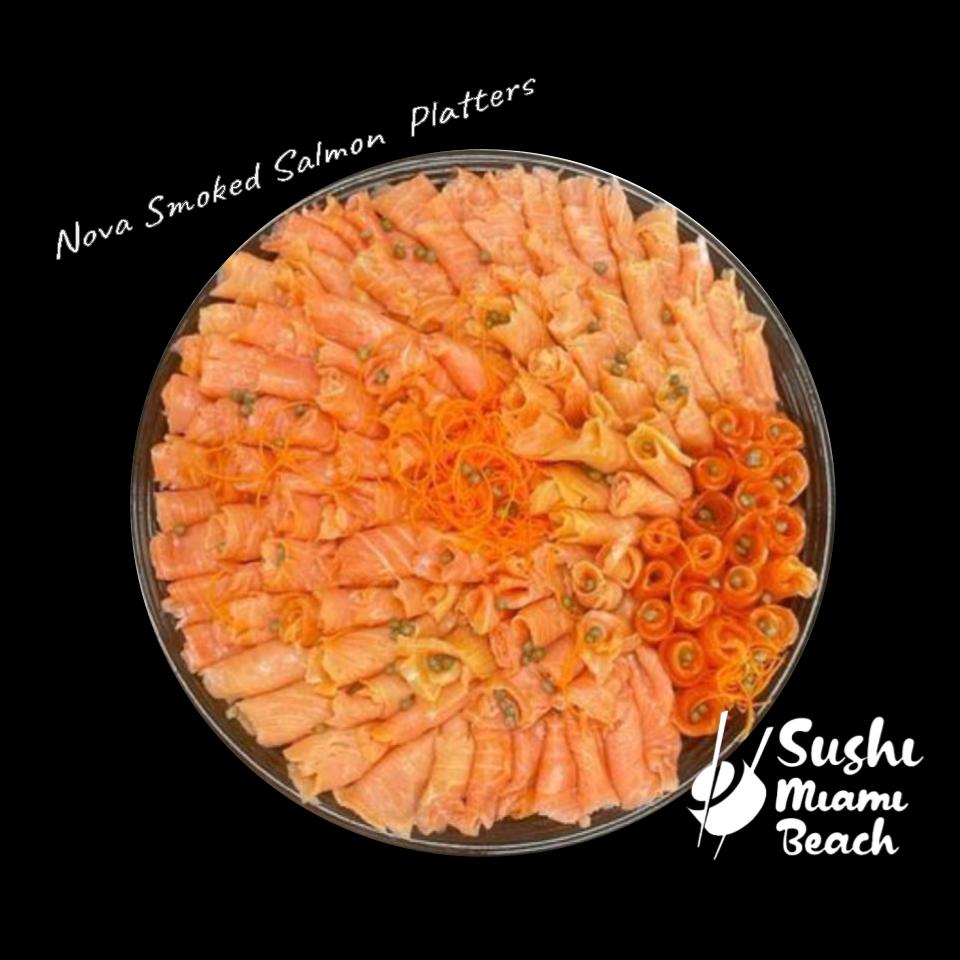 Nova Smoked Salmon  Platters