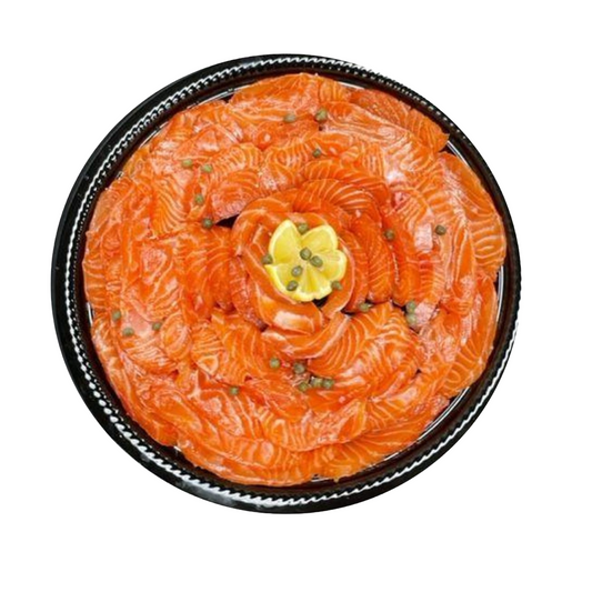 Smoked Salmon Thick Cut - 16" Platter